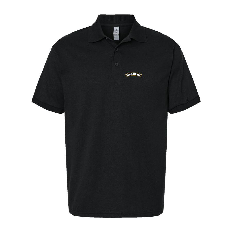 Men's Ben and Jerrys Logo Dry Blend Polo