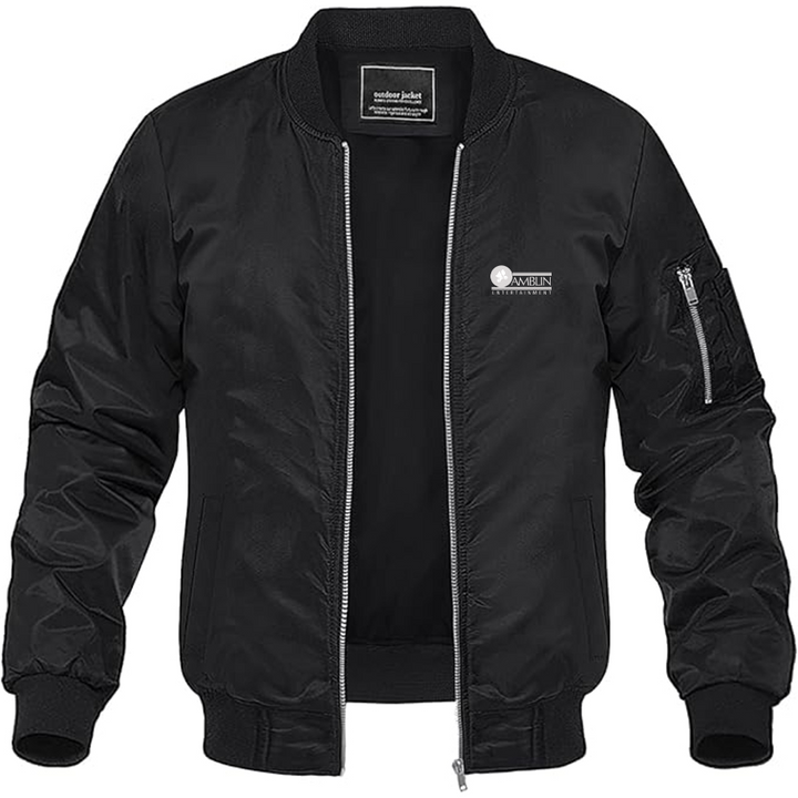 Men's Amblin Entertainment Logo Lightweight Bomber Jacket