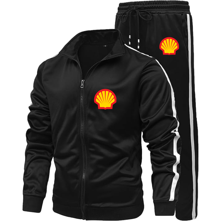 Men's Shell Gas Station Dri-Fit TrackSuit