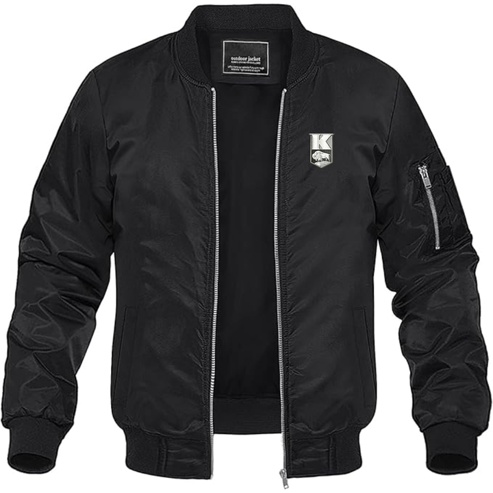 Men's Kaiser Logo Lightweight Bomber Jacket