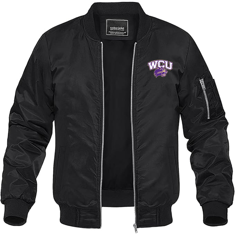 Men's Western Carolina Catamounts Lightweight Bomber Jacket