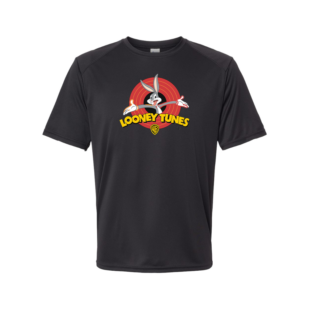 Youth Kids Looney Tunes Warner Brothers Cartoon Performance T-Shirt