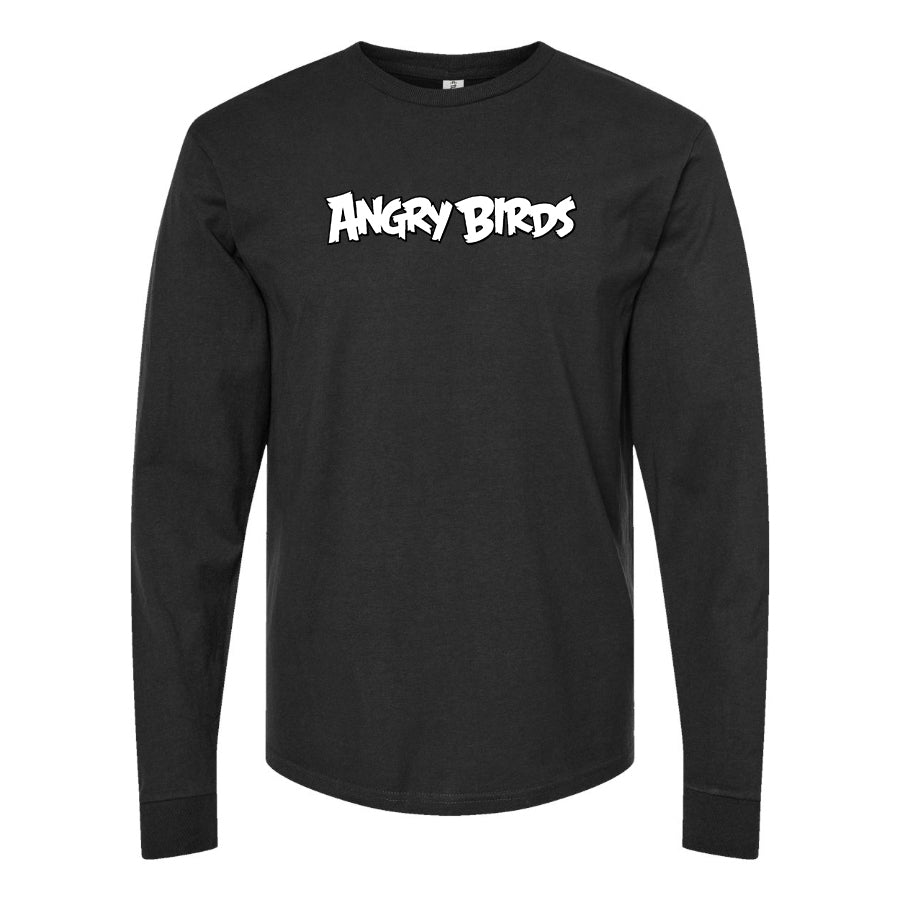 Men's Angry Birds Game Long Sleeve T-Shirt