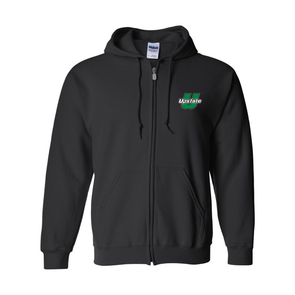 Men's USC Upstate Spartans JERZEES NuBlend Full-Zip Hooded Sweatshirt