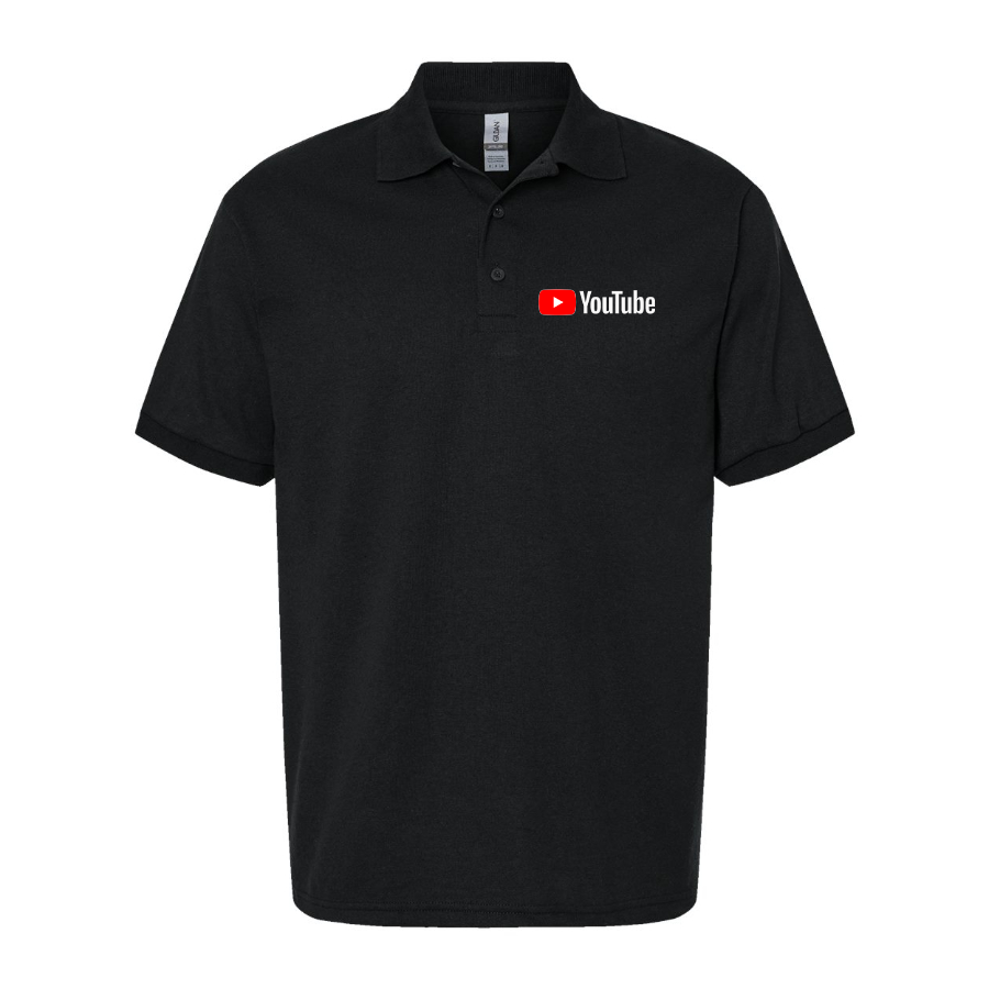 Men's YouTube Social Video Steaming Dry Blend Polo