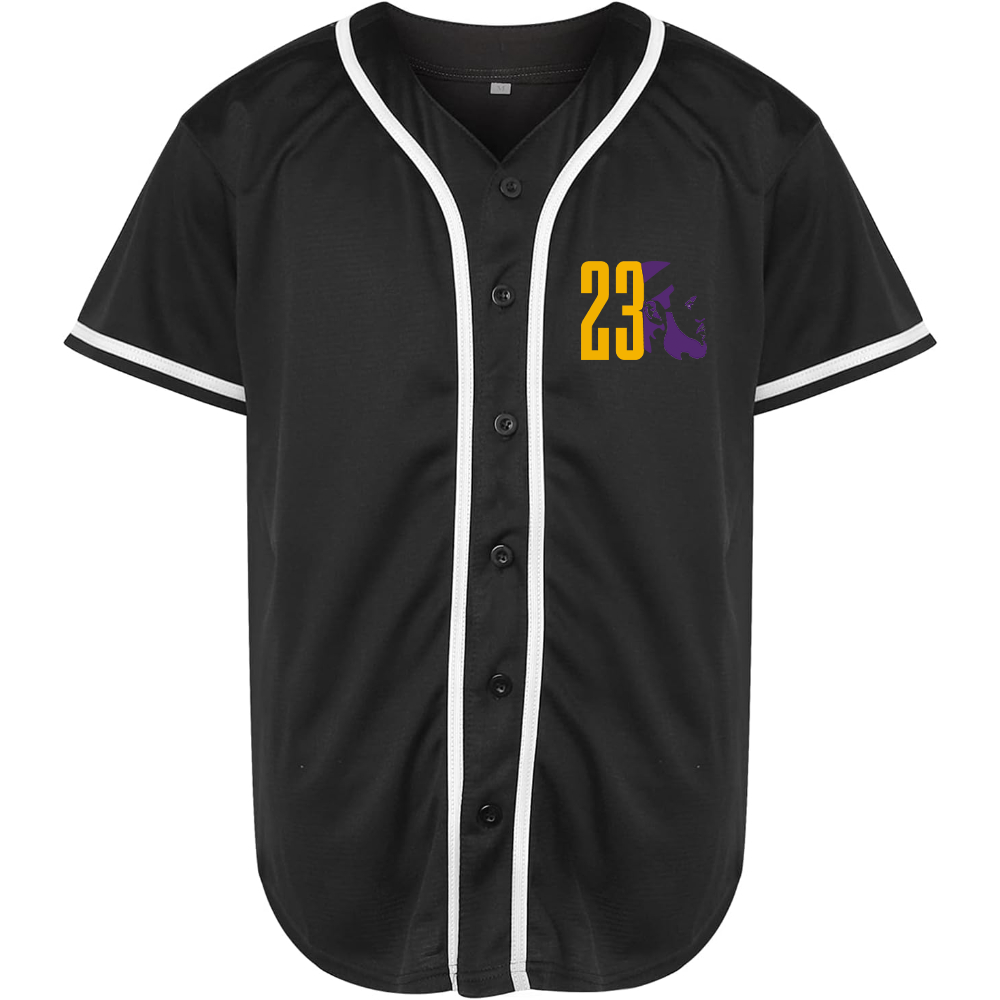 Men's Lebron James 23 Baseball Jersey