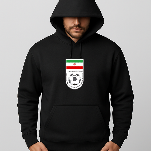 Men's Iran National Soccer Team Pullover Hoodie