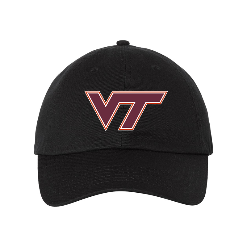 Virginia Tech Hokies Valucap Adult Bio-Washed Classic Dad Hat