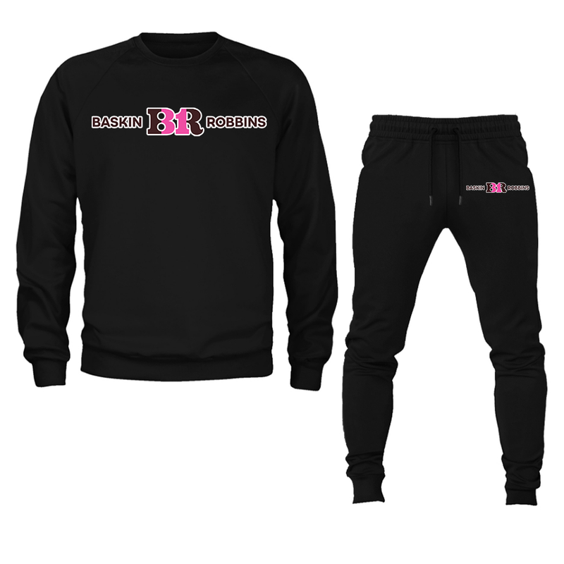 Men's Baskin-Rоbbins Crewneck Sweatshirt Joggers Suit