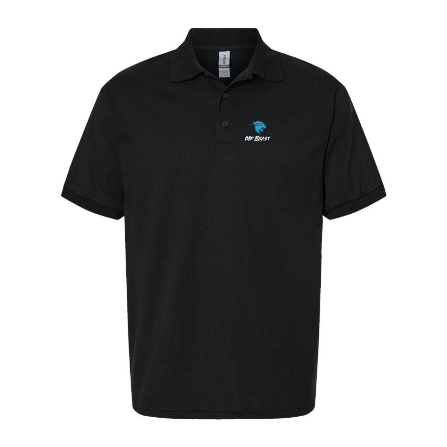 Men's Mr Beast Logo Dry Blend Polo