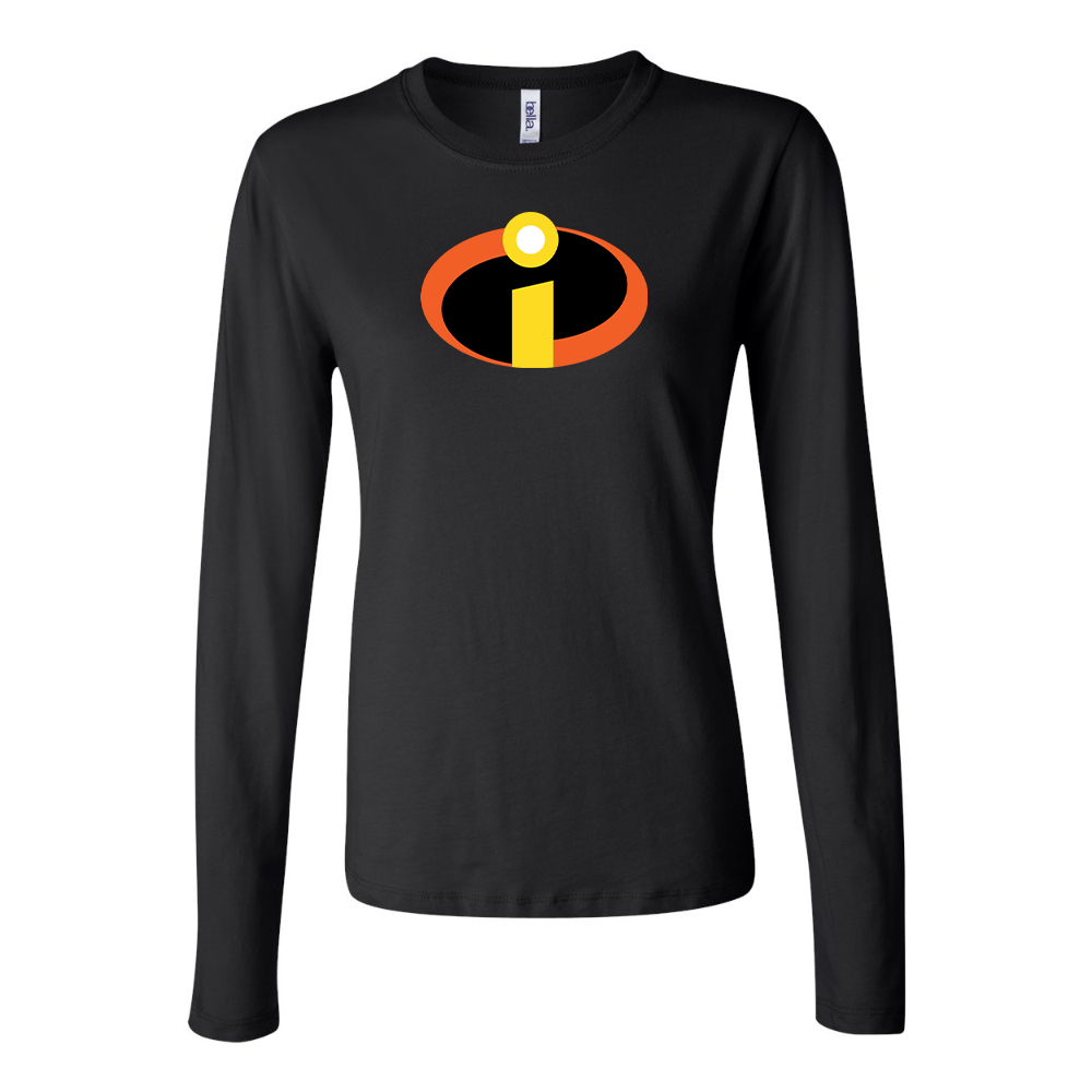 Women's The Incredibles Cartoon Long Sleeve T-Shirt