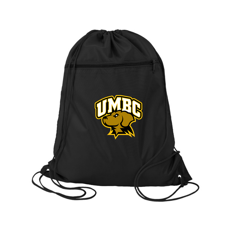UMBC Retrievers Q-Tees - Polyester Cinchpack