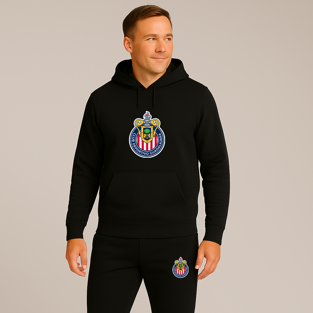 Men's Chivas Football Club Hoodie Joggers Set
