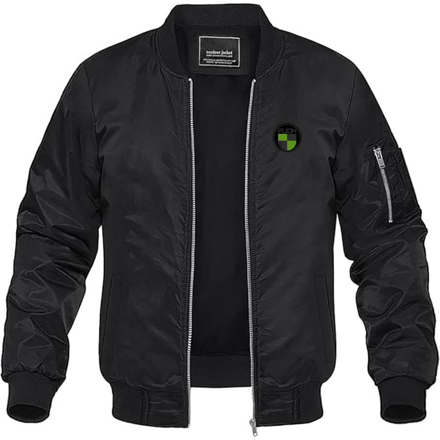 Men's Puch Logo Lightweight Bomber Jacket