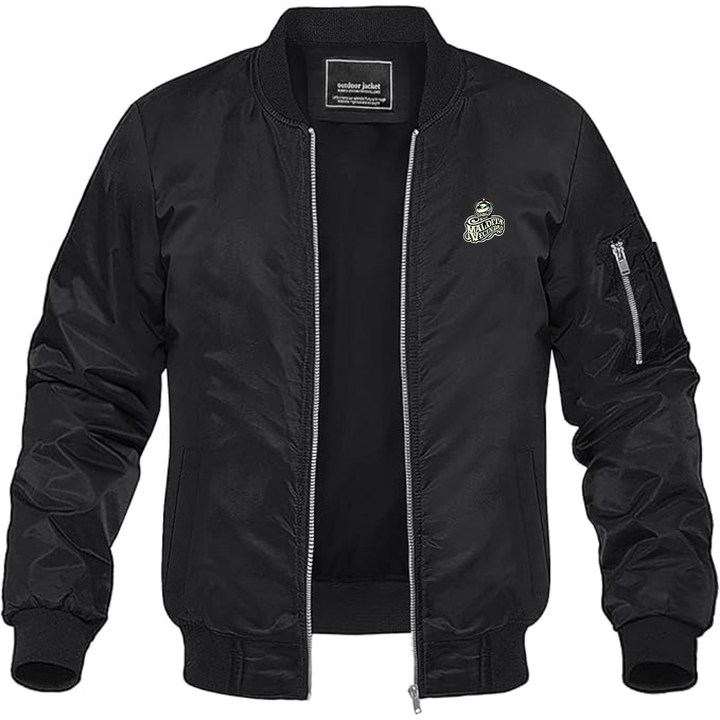Men's Maldita Vecindad Logo Lightweight Bomber Jacket