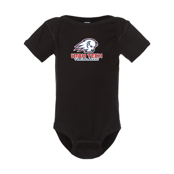 Utah Tech Trailblazers Rabbit Skins Infant Baby Rib Bodysuit