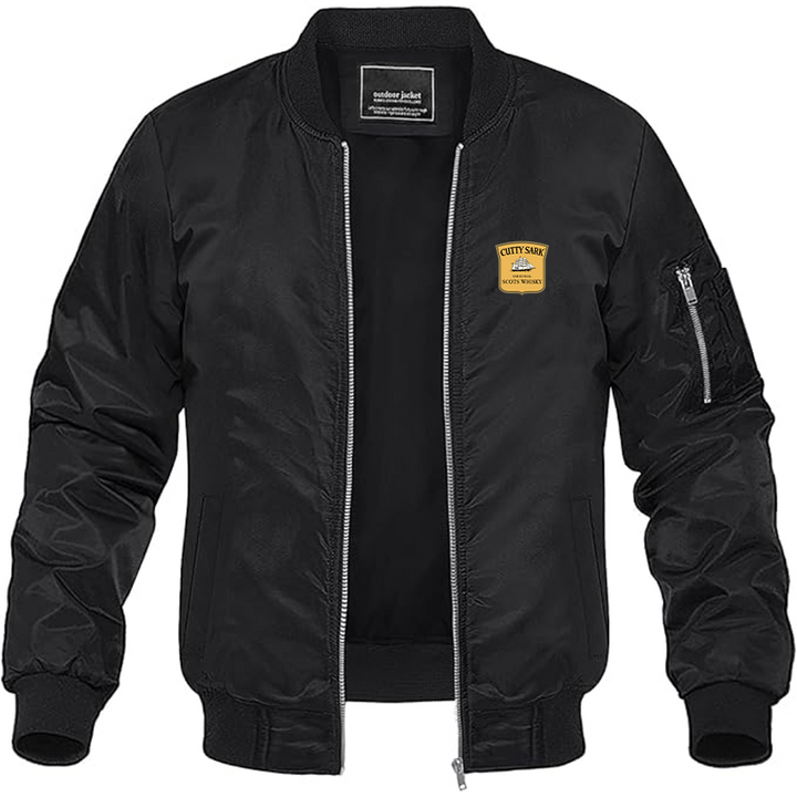Men's Cutty Sark Logo Lightweight Bomber Jacket