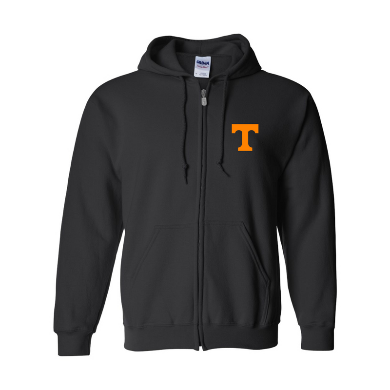Men's Tennessee Volunteers JERZEES NuBlend Full-Zip Hooded Sweatshirt