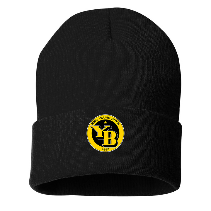 Young Boys Soccer Beanie Hat