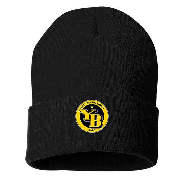 Young Boys Soccer Beanie Hat
