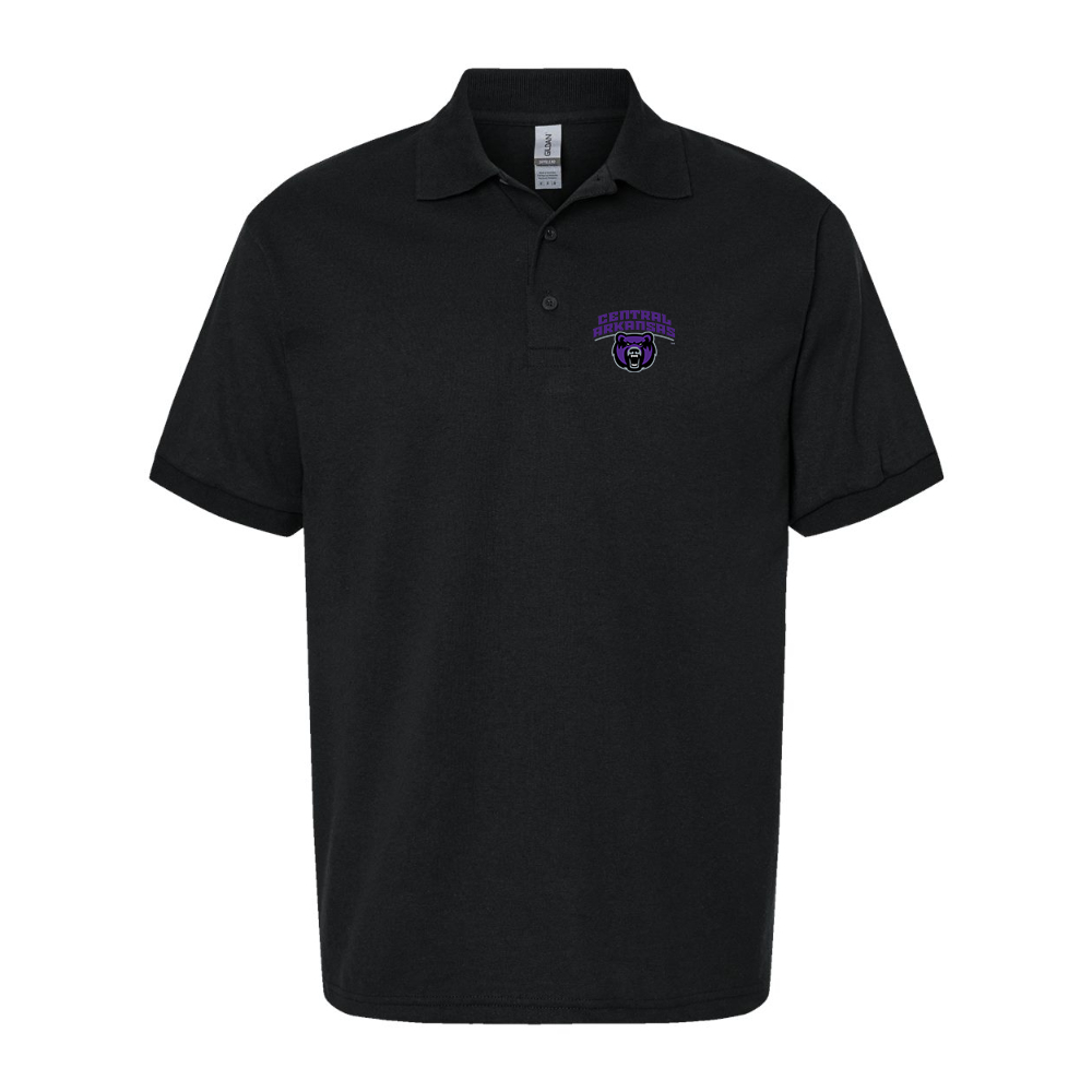 Men's Central Arkansas Bears Dry Blend Jersey Polo - Black