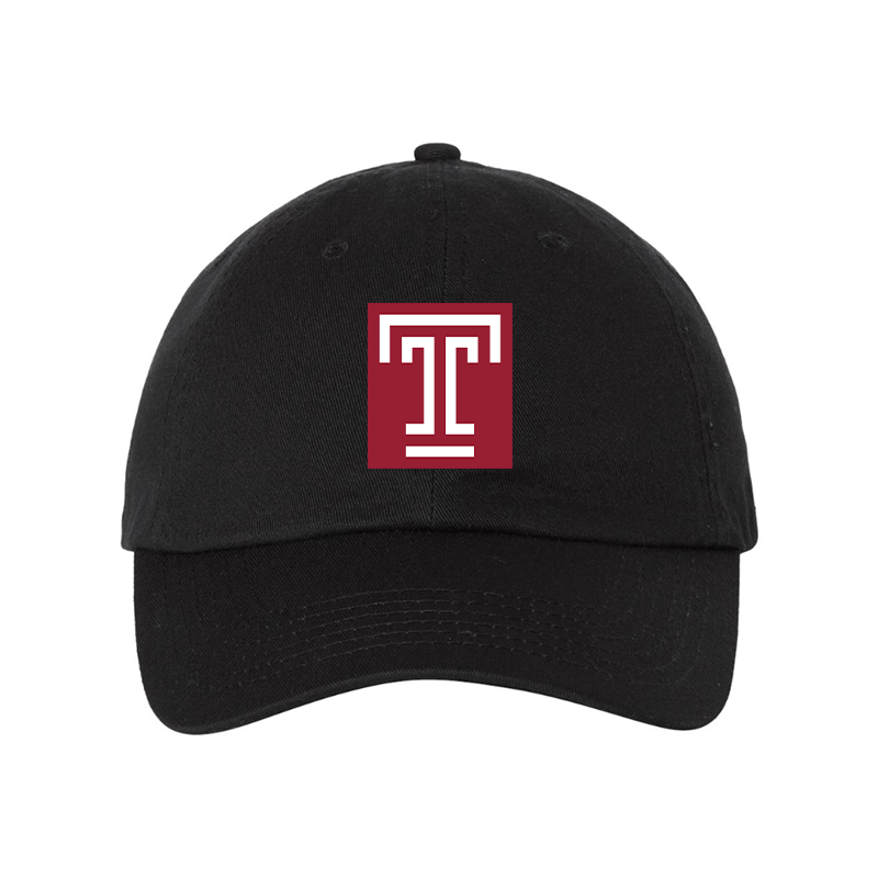 Temple Owls  Valucap Adult Bio-Washed Classic Dad Hat