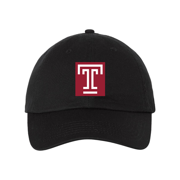 Temple Owls  Valucap Adult Bio-Washed Classic Dad Hat