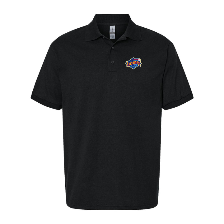 Men's Brooklyn Cyclones Logo Dry Blend Polo - Black