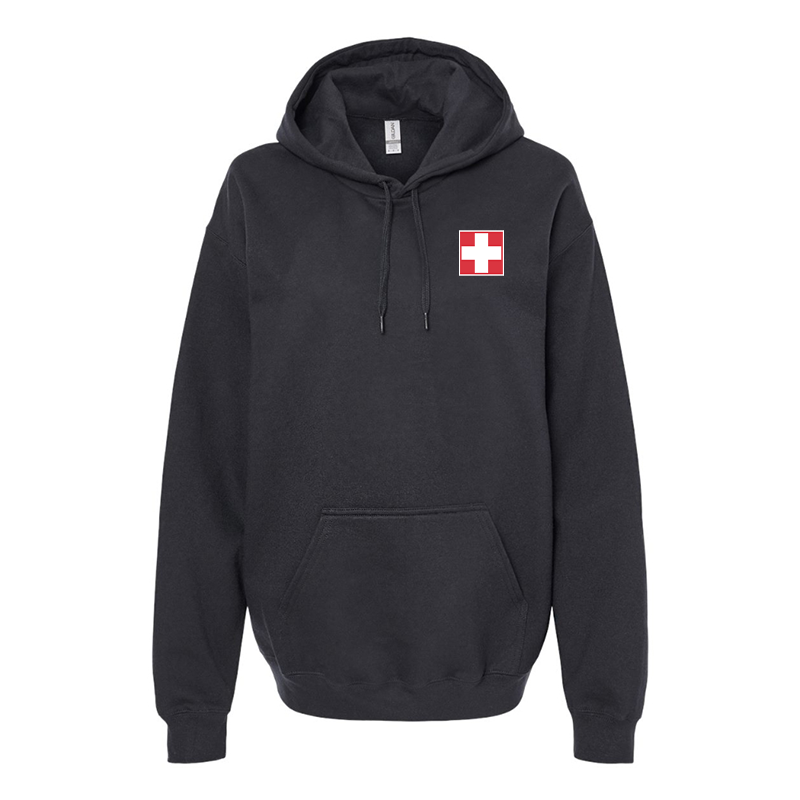 Men's  Switzerland National Football Soccer Team  Pullover Hoodie