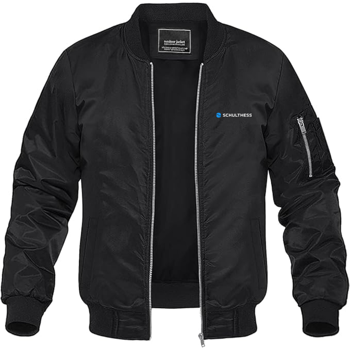 Men's Schulthess Logo Lightweight Bomber Jacket