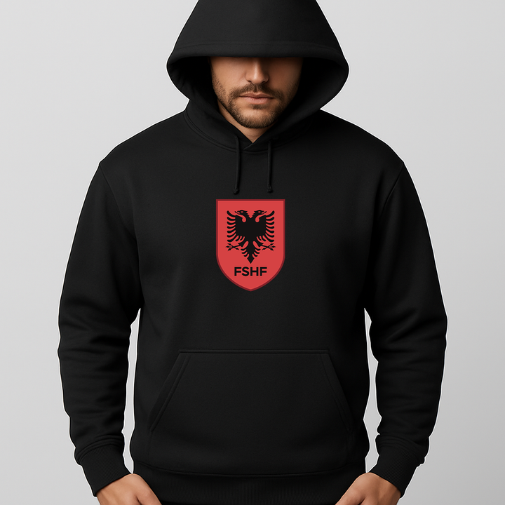 Men's Albania National Soccer Team Pullover Hoodie