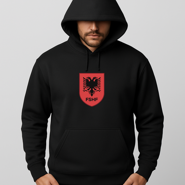 Men's Albania National Soccer Team Pullover Hoodie