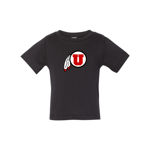 Utah Utes BELLA CANVAS Infant Jersey Tee