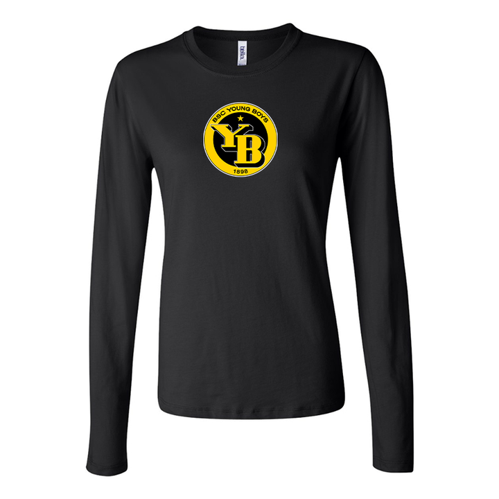 Women’s Young Boys Soccer Long Sleeve T-Shirt