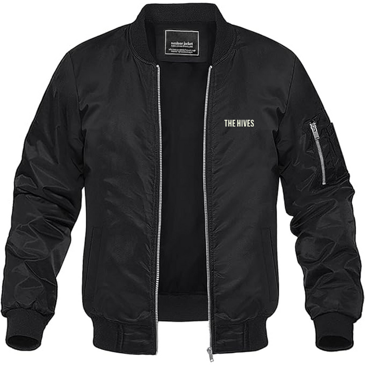 Men's The Hives Logo Lightweight Bomber Jacket