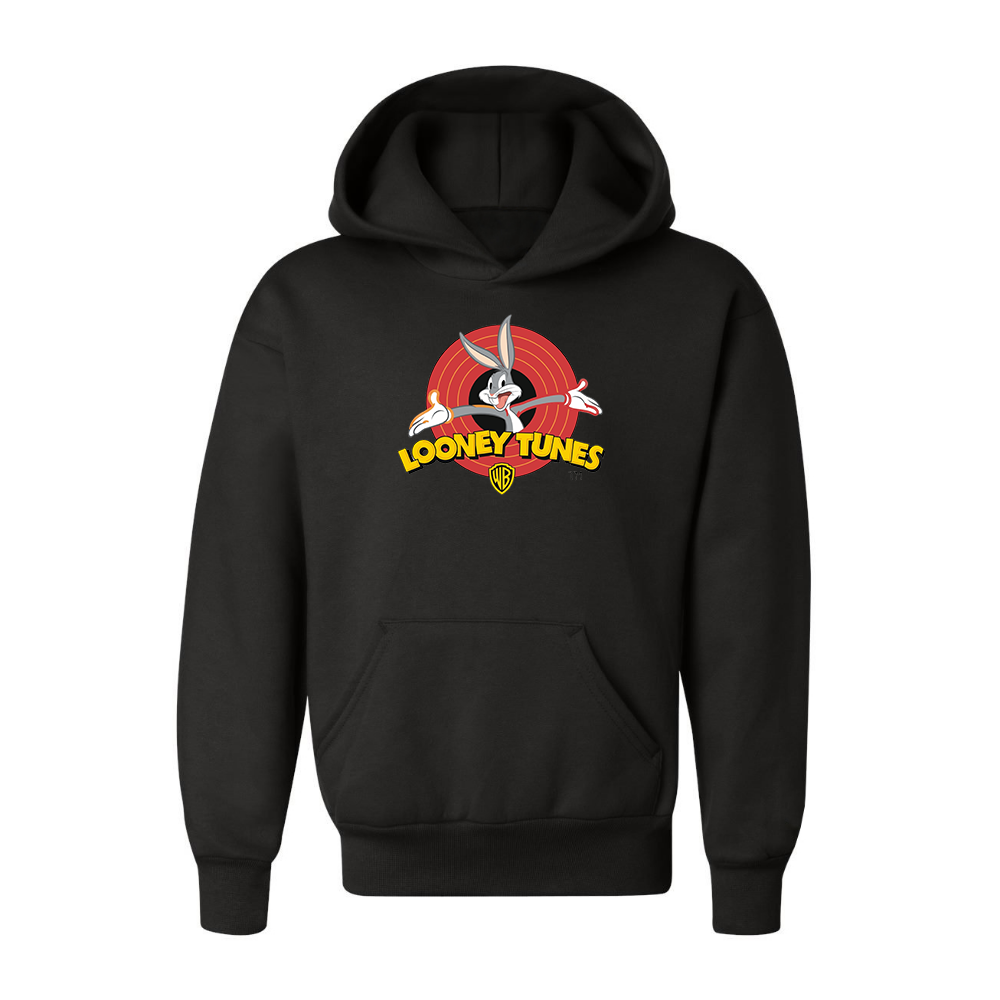 Youth Kids Looney Tunes Warner Brothers Cartoon Pullover Hoodie