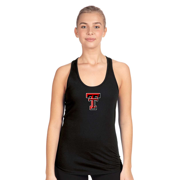 Women's Texas Tech Red Raiders  Next Level Ideal Racerback Tank