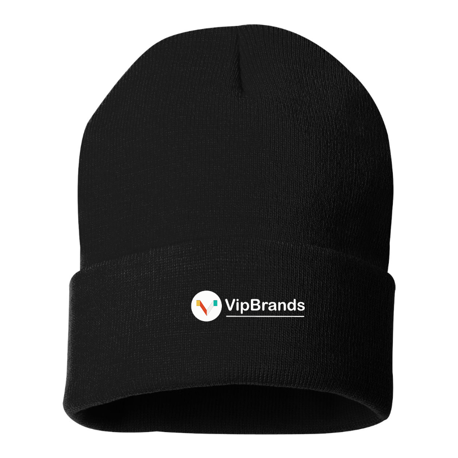 VipBrands Logo Beanie Hat