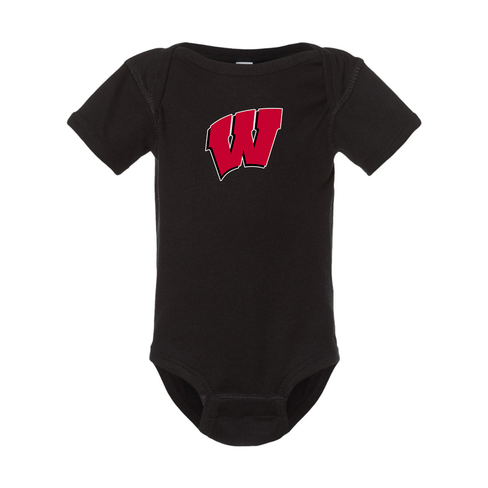 Wisconsin Badgers Baby Romper Onesie