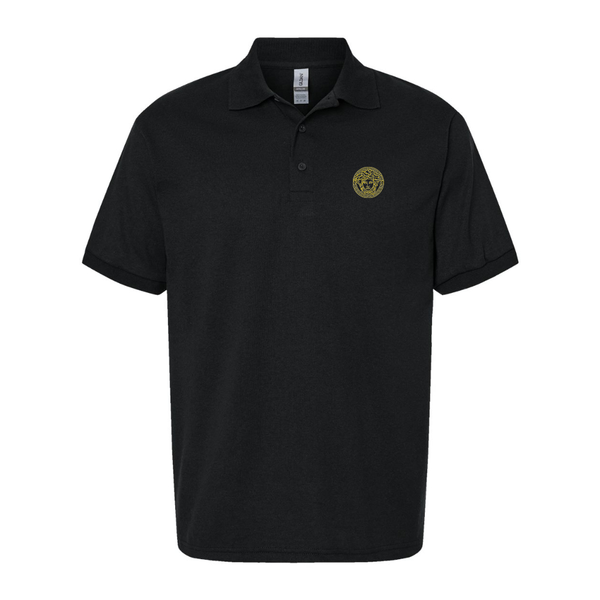Men's Versace Thumbnail Dry Blend Jersey Polo