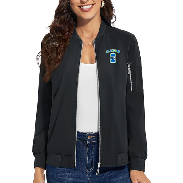 Women's  Texas AM CC Islanders Premium Bomber Jacket Outerwear