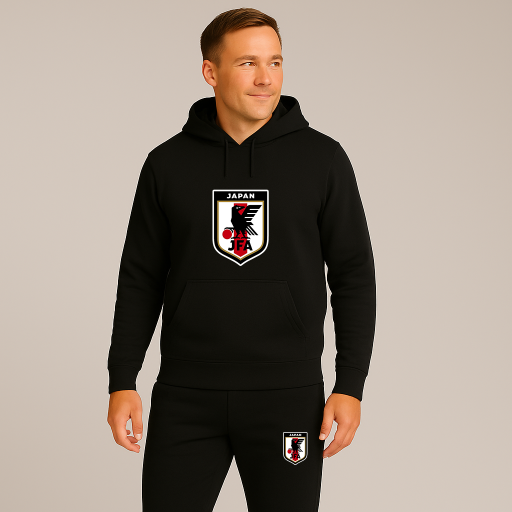 Men's Japan National Soccer Team Hoodie Joggers Set