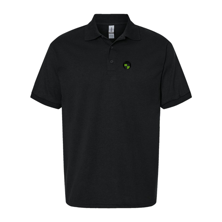 Men's Puch Logo Dry Blend Polo - Black