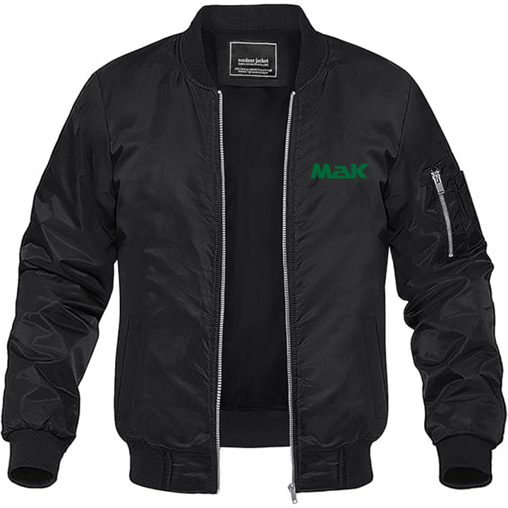 Men's Maschinenbau Kiel Logo Lightweight Bomber Jacket