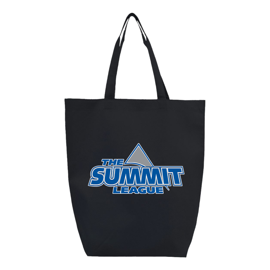 The Summit League Q-Tees Non-Woven Gusset Bottom Tote