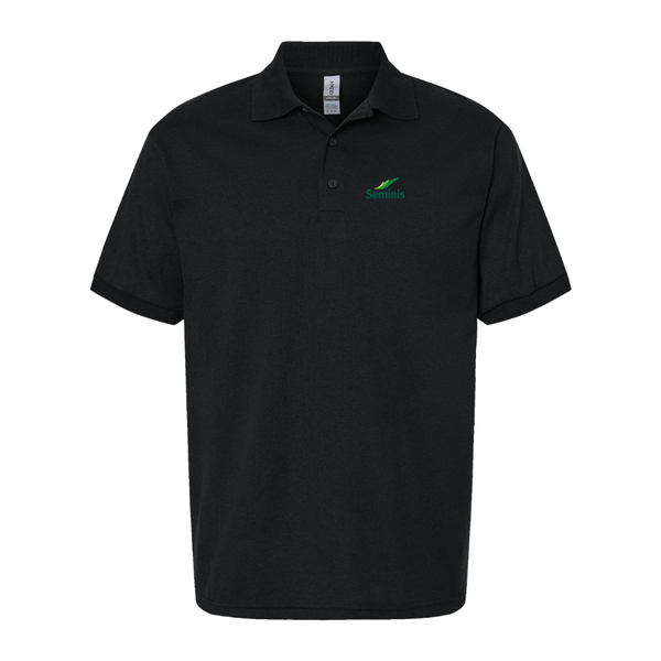 Men's Seminis  Logo  Dry Blend Polo