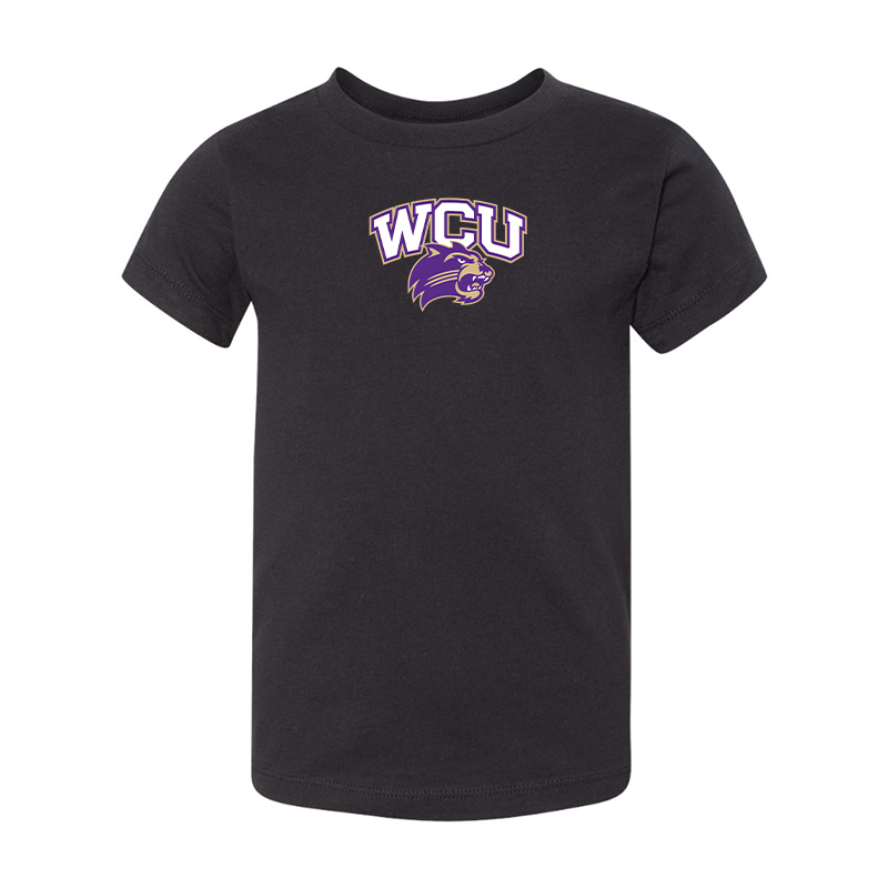 Western Carolina Catamounts BELLA  CANVAS Toddler Jersey Tee