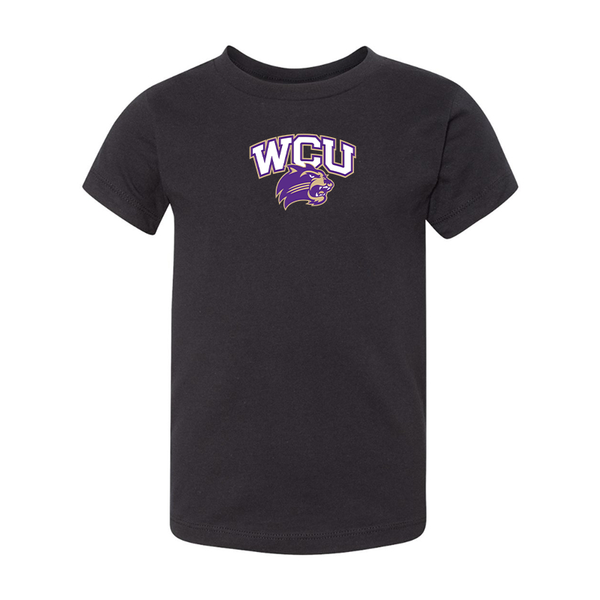 Western Carolina Catamounts BELLA  CANVAS Toddler Jersey Tee