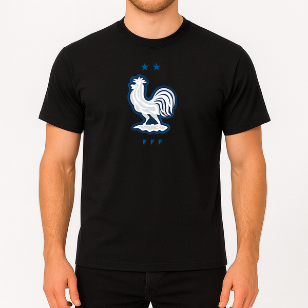Men's France National Soccer Team Cotton T-Shirt