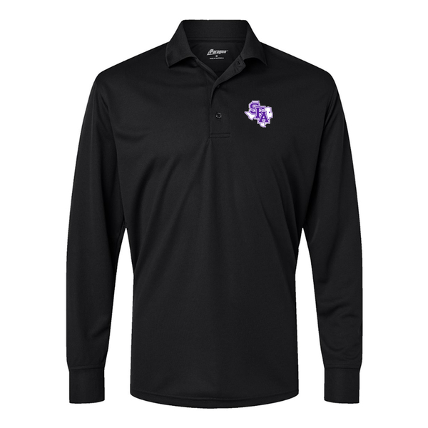 Men's   Stephen F. Austin Lumberjacks  Paragon Prescott Long Sleeve Polo